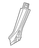 80A809263ASTL - Body: Lower Reinforced for Audi Image