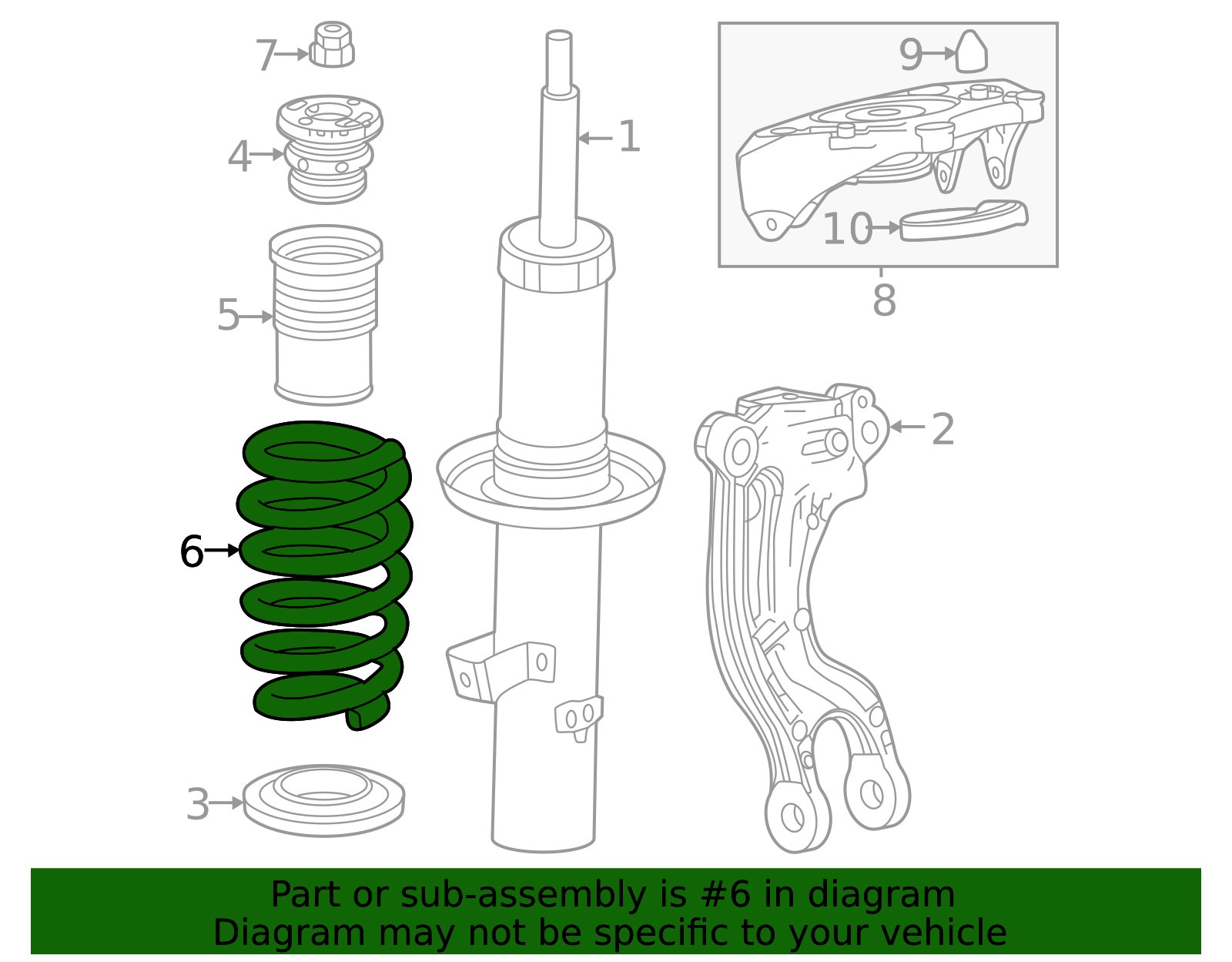 2024-2026 GM Coil Spring 85512327 | OEM Parts Online
