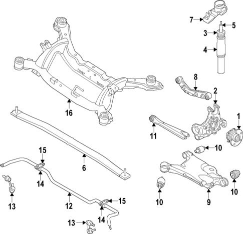 Order Genuine BMW Parts Online | Santa Fe BMW | Rear