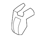 89666S9000WK - Body: Ft End Track Cover for Kia Image