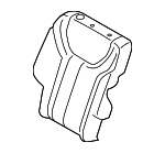89460S9720XNA - Body: Seat Back Cover for Kia Image