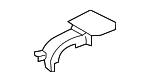 89525S9000WK - Body: Rear End Track Cover Cap for Kia Image