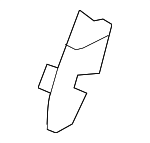 13246785 - : Seat Latch Cover for Saab: 9-3, 9-3X Image