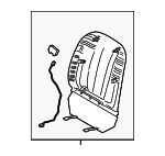 88391S8AA0NNB - Body: Seat Back Panel for Hyundai: Palisade Image