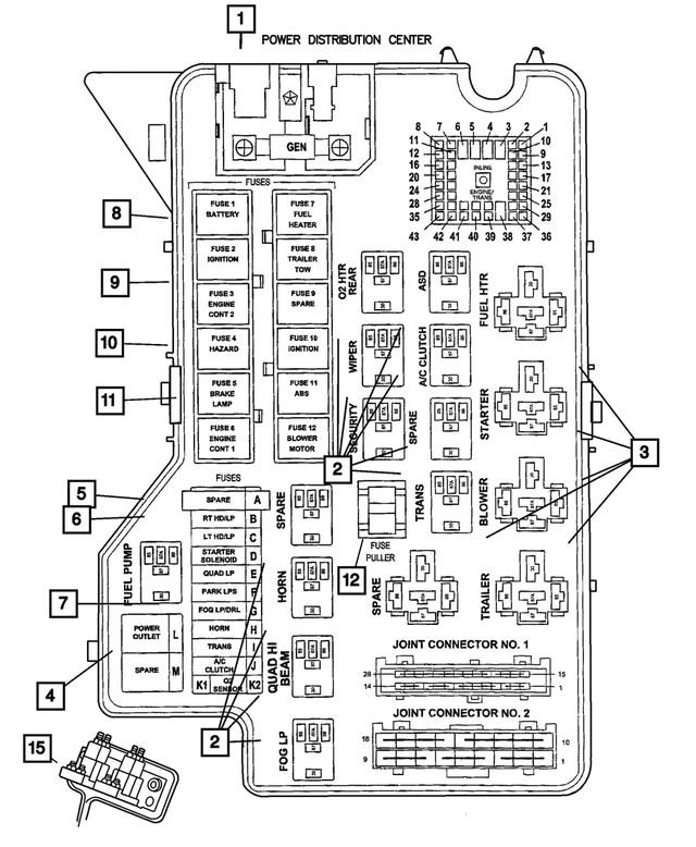 68188401AA - Electrical: Electrical Relay for Mopar Image