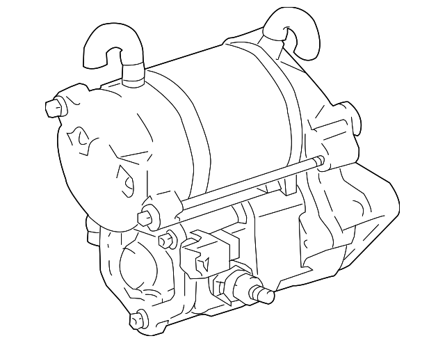 28100-31040-84 - Starter (Remaufactured) 2003-2010 Toyota | Longo