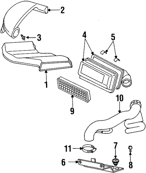Air Intake for 1999 Dodge Neon #0