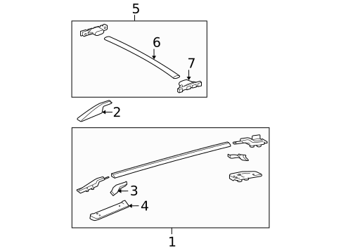Luggage Carrier for 2007 Toyota RAV4 #0