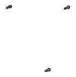 MB409438 - Electrical: Fog Lamp Assembly Screw for Mitsubishi Image