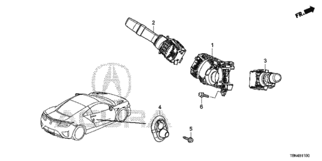 Combination Switch for 2018 Acura NSX #0