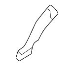 72511FL000 - Body: Lower Duct for Subaru Image