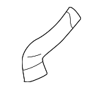 72511FL010 - Body: Lower Duct for Subaru Image