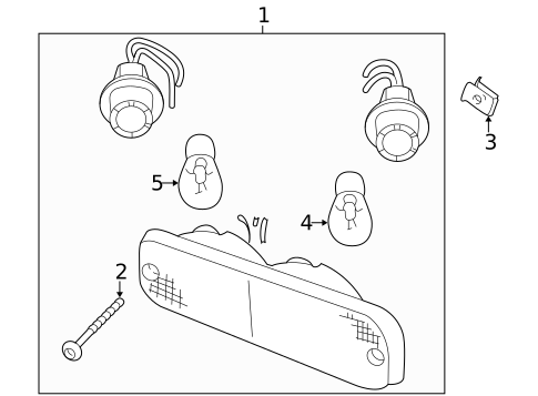 Rear Lamps for 2003 Land Rover Freelander #0