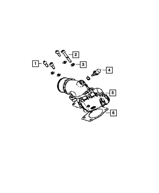 68098528AA - Fuel: Plain Washer for Mopar Image image