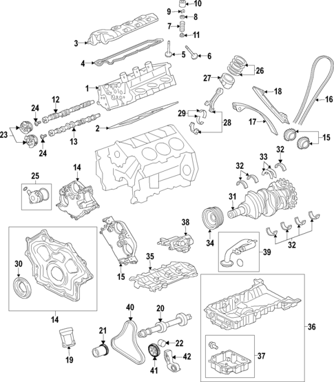Oil Pump for 2020 Jaguar F-Type #1