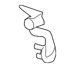 64116921614 - HVAC: Drain Hose for BMW: 525i, 525xi, 528i, 528i xDrive, 528xi, 530i, 530xi, 535i, 535i xDrive, 535xi, 545i, 550i, 645Ci, 650i, M5, M6 Image