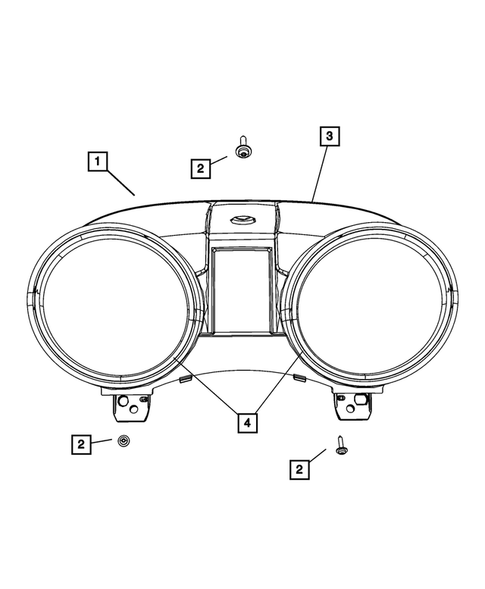 Instrument Panel Cluster for 2011 Jeep Grand Cherokee #0