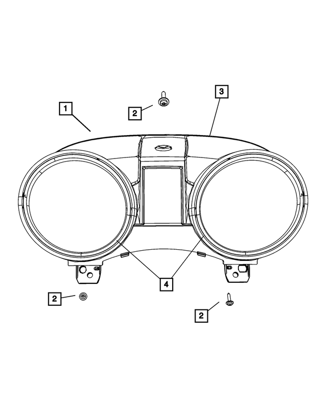 56046427AC - Electrical: Instrument Panel Cluster for Mopar Image