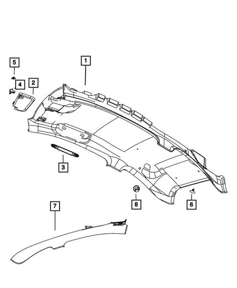 Headliners-Visors-Assist Straps for 2016 Fiat 500 #0