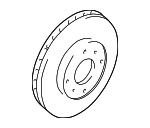 MZ690468 - Brakes: Advantage Selectâ„¢ Brake Rotor,Front - WINHERE for Mitsubishi: Eclipse, Galant Image