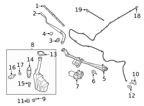 Wipers for 2023 Ford Mustang #0