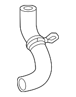 16573F0130 - Cooling System: Water Hose for Toyota Image