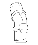 16577F0050 - Cooling System: Water Pipe for Toyota Image