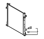 16400F0080 - Belts &amp; Cooling: Radiator for Toyota Image