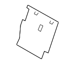 886183NA0A - Body: Seat Back Panel for Nissan: LEAF Image