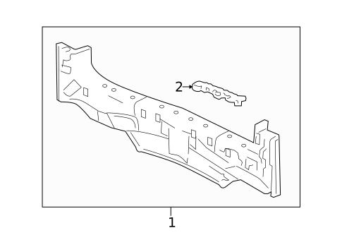 Rear Body for 2014 Honda CR-V #0