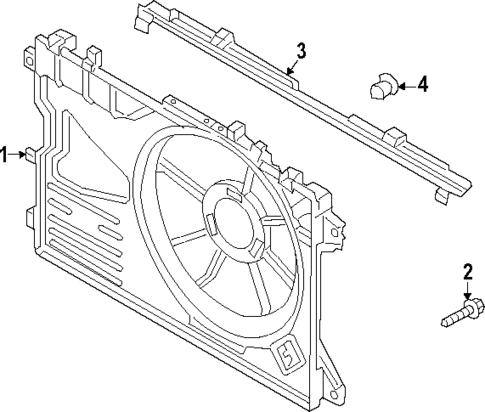 Cooling Fan for 2023 Mazda 3 #1