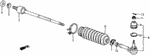 53536SB2000 - Chassis: WASHER, TIE ROD LOCK for Honda Image