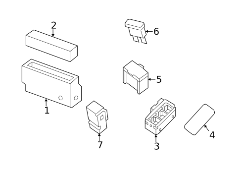 Horn for 2013 Nissan Sentra #1