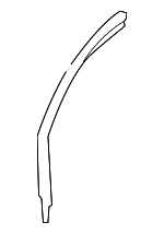 CGE500430 - Body: Wheel Flare Seal Strip for Land Rover: LR3, LR4 Image