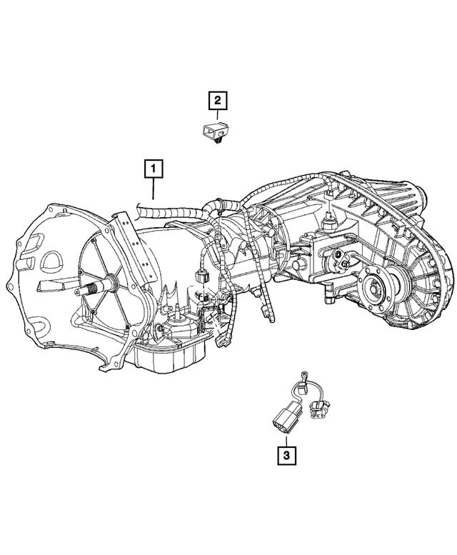 68165613AC - Electrical: Transmission Wiring for Mopar Image image
