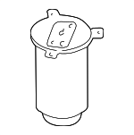 64538372985 - HVAC: Dehydrator for BMW: 528i, 540i Image