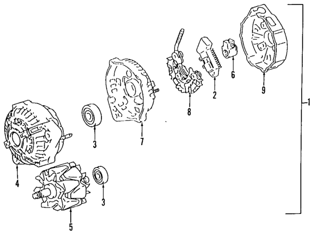 2733046080 - Electrical: Rotor for Toyota: Supra Image