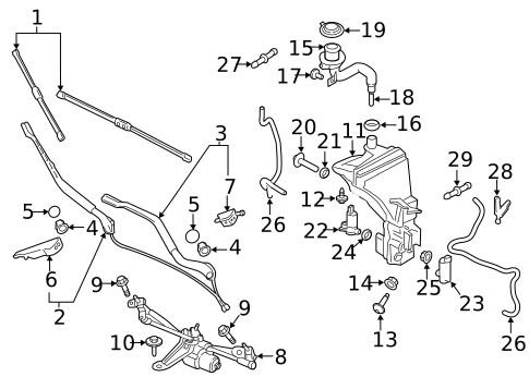 Wipers for 2019 Volvo S90 #2