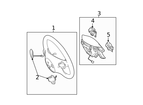 Steering Wheel for 2013 Mercedes-Benz E400 #1
