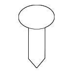 32328901 - Body: Handle, Inside Pin for Volvo: S60, S90, V60, V60 Cross Country, V90, V90 Cross Country Image