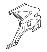 715033JC10 - Body: Quarter Panel for Hyundai: Veracruz Image