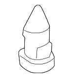 9A700698800 - Body: Header Trim Grommet for Porsche: 911, Cayenne, Macan, Panamera, Taycan Image