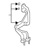 887106A890 - HVAC: Tube Assembly for Lexus: GX470 Image