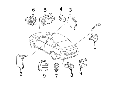 Parking Aid for 2009 Lexus GS350 #0
