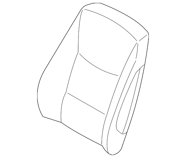 Seat Back Cover - BMW (52-10-2-997-202)