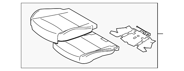 Cushion Assembly - BMW (52-10-2-997-352)