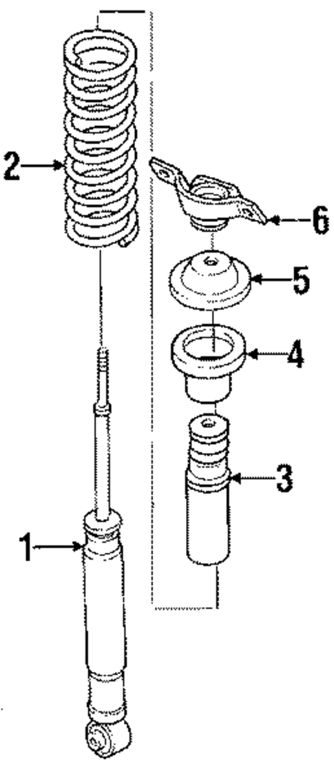 Shocks & Suspension Components for 1992 Subaru Loyale #0
