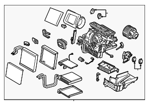 GV6Z19B555UA - : Evaporator Assembly for Ford: Escape Image