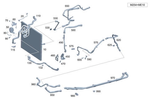 Air Pump, Water Pump and Detachable Body Components for 2026 Mercedes-Benz GLE450e #0