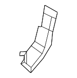 88190GI200 - Body: Lower Duct for Hyundai: Ioniq 5, Kona, Kona Electric Image